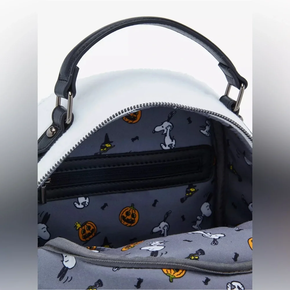 Peanuts Snoopy Witch Plush Mini Backpack BoxLunch Halloween Bag NWT
